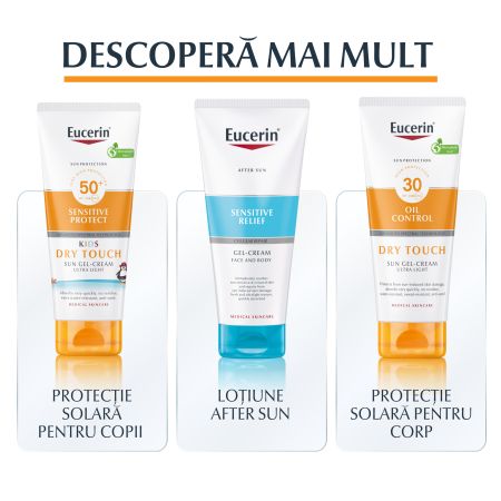 Spray de corp pentru copii SPF50+ Sun Sensitive Protect, 200 ml, Eucerin 650877