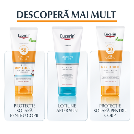 Spray de corp pentru copii SPF50+ Sun Sensitive Protect, 200 ml, Eucerin 650877