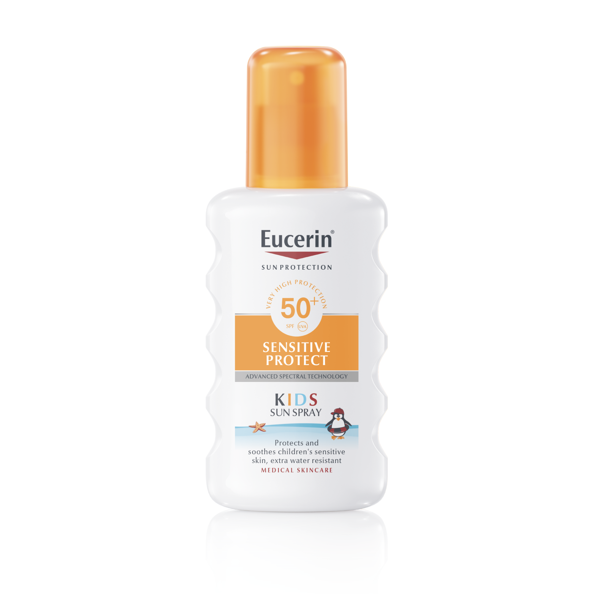 Spray de corp pentru copii SPF50+ Sun Sensitive Protect, 200 ml, Eucerin