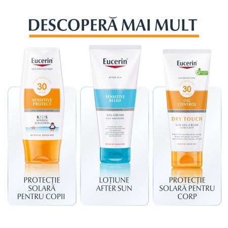 Spray de corp pentru copii cu  SPF50+ Sensitive Protect, 250 ml, Eucerin 650896