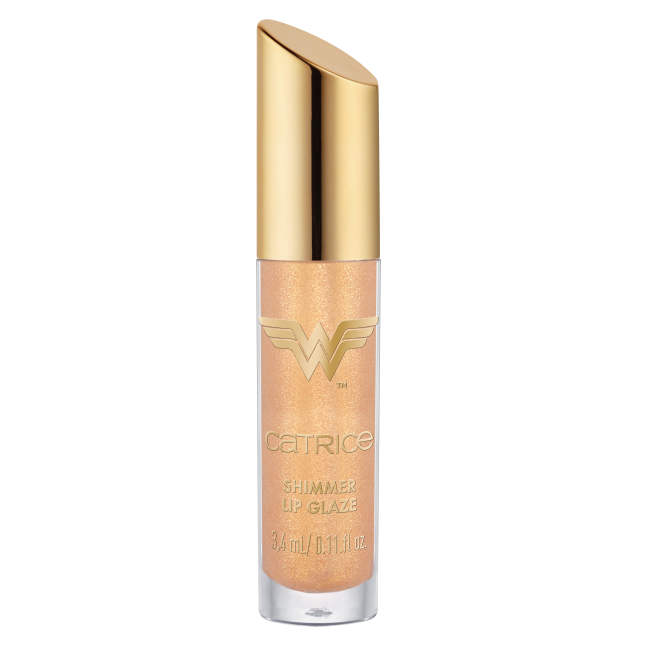 Luciu pentru buze cu sclipici 010 Believe in wonder Wonder Woman, 3.4 ml, Catrice