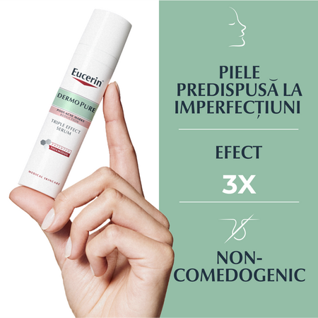 Serum cu tripla actiune Dermo Pure, 40 ml, Eucerin 650914
