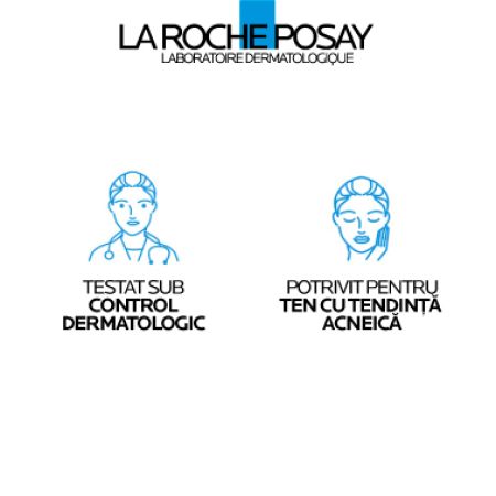 Plasturi anti-eruptii cutanate invizibili si ultra subtiri Effaclar Duo +M Patch, 22 bucati, La Roche-Posay 655951