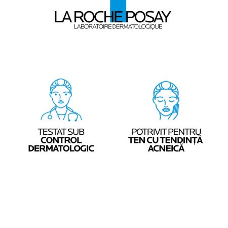 Plasturi anti-eruptii cutanate invizibili si ultra subtiri Effaclar Duo +M Patch, 22 bucati, La Roche-Posay 656284