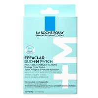 Plasturi anti-eruptii cutanate invizibili si ultra subtiri Effaclar Duo +M Patch, 22 bucati, La Roche-Posay