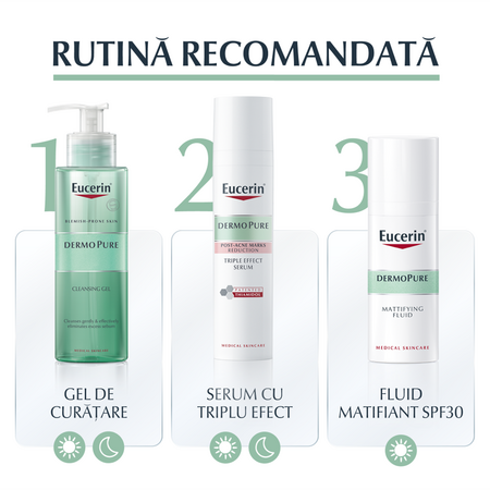 Fluid matifiant Dermo Pure Oil Control, 50 ml, Eucerin 650928