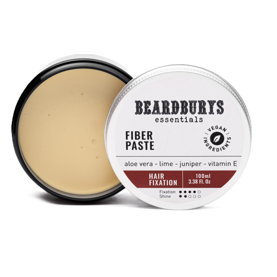 Ceara pentru par cu efect semi-mat si fixare puternica, 100 ml, Beardburys Essentials