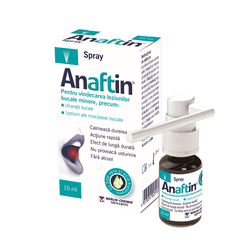 Anaftin spray, 15 ml, Sinclair Pharma