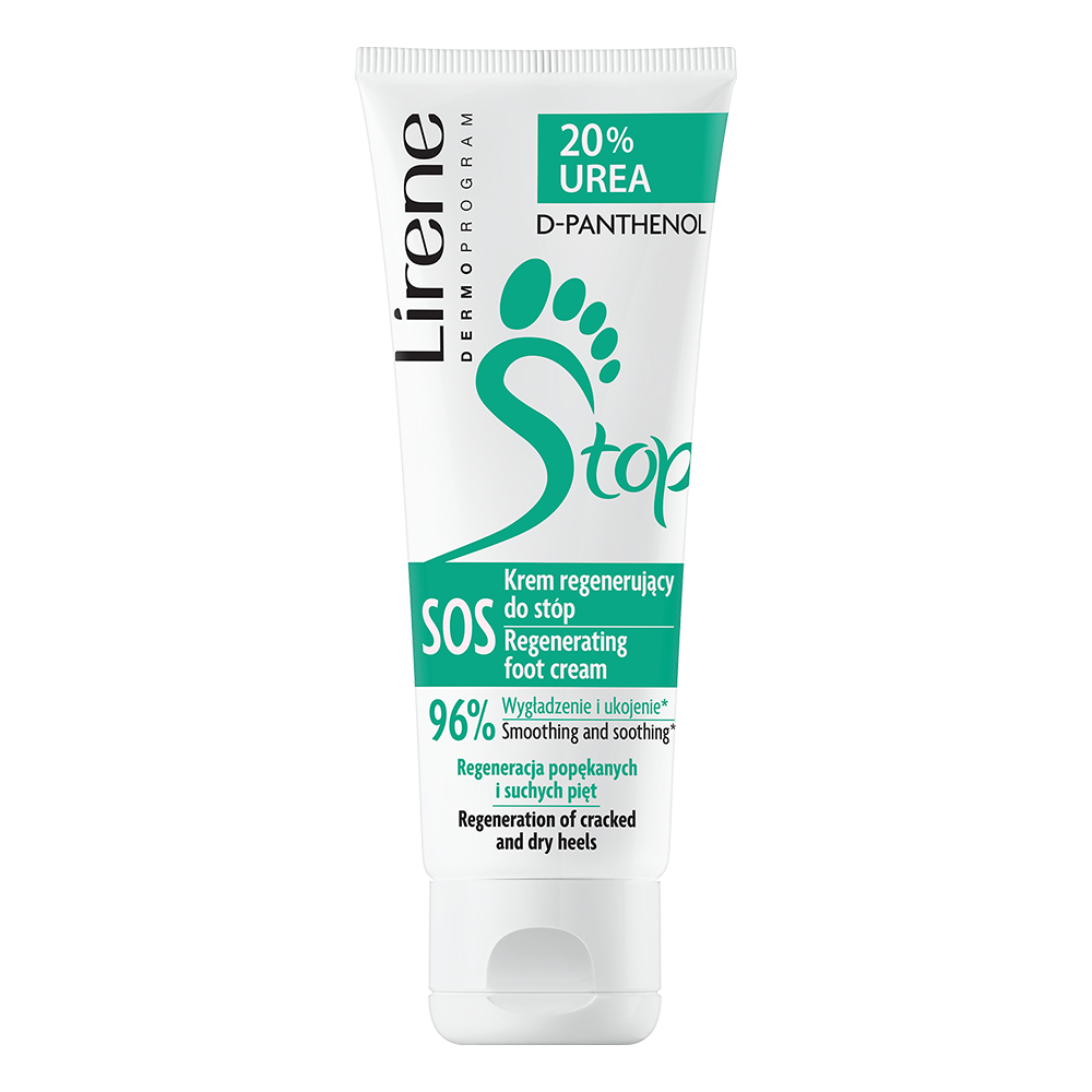 Crema regeneratoare cu 20% uree pentru picioare SOS, 75 ml, Lirene