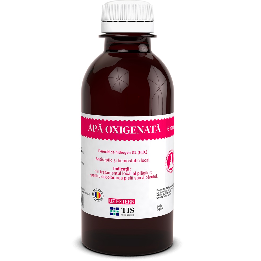 Apa oxigenata, 3%, 170 ml, Tis Farmaceutic