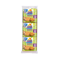 Napolitane fara gluten cu crema de ciocolata si migdale, 3 x 21g, Gerble