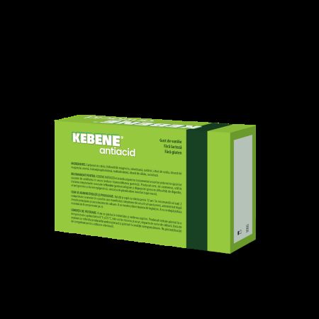 Kebene Antiacid, 40 comprimate, Terapia 651080