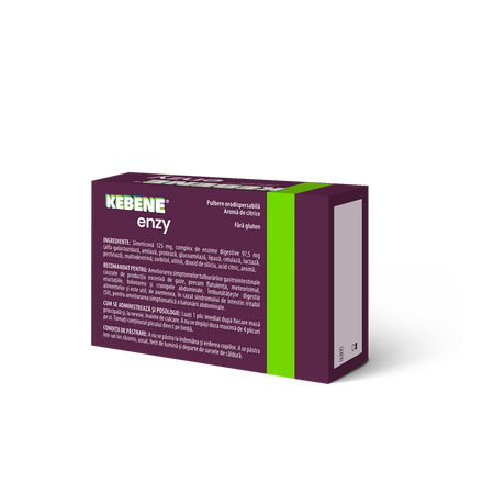Kebene Enzy, 10 plicuri, Terapia 651086