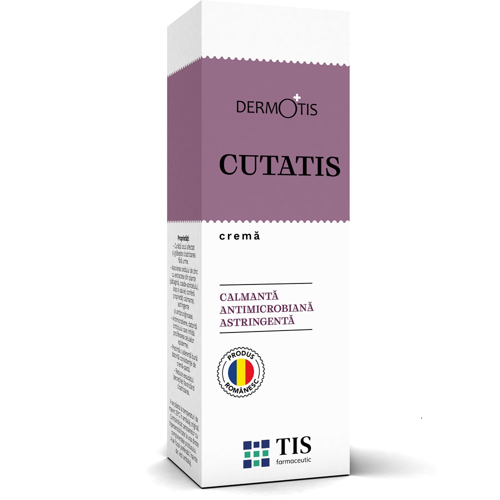 Crema Cutatis Dermotis, 20 ml, Tis Farmaceutic