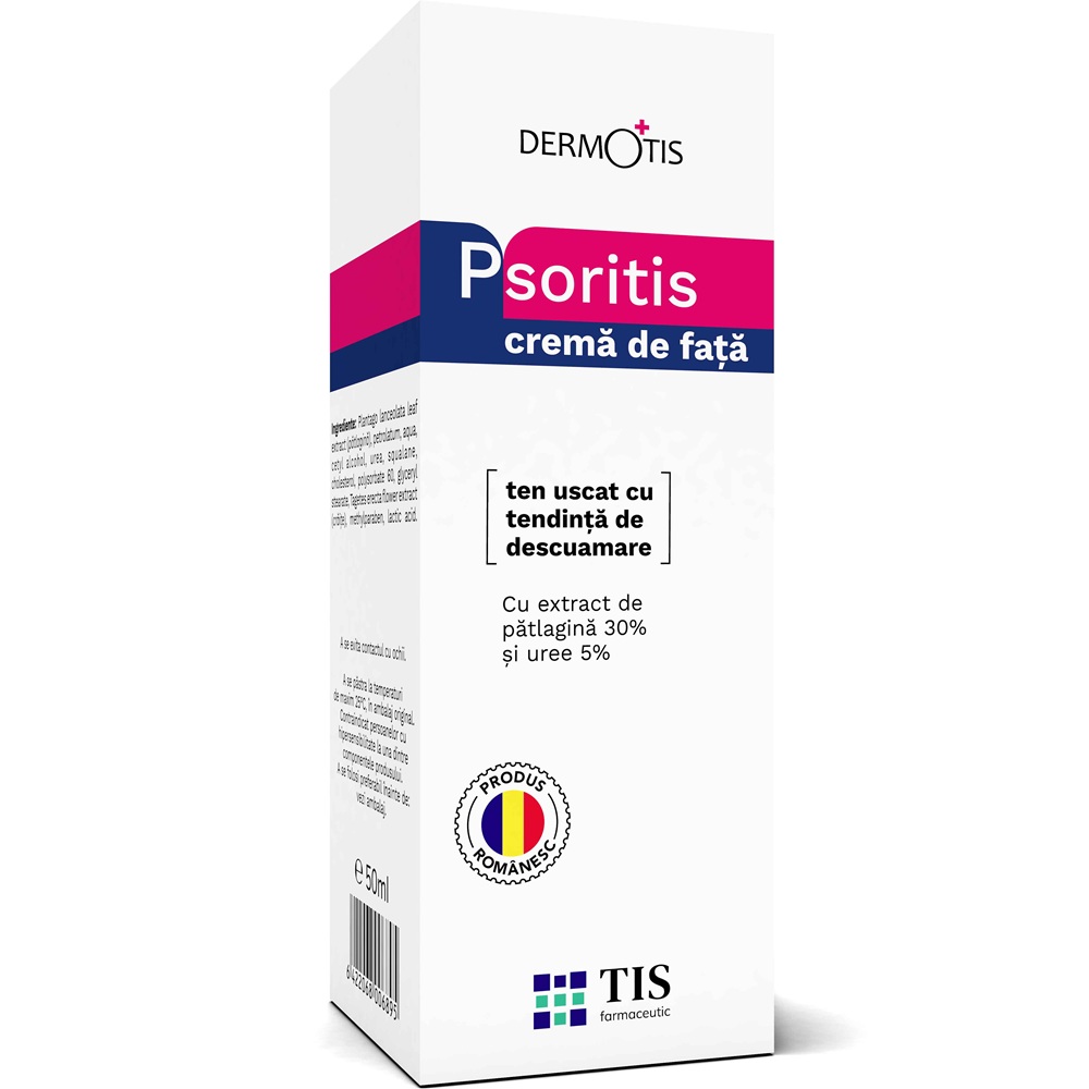 Crema de fata PsoriTIS, 50 ml, Tis Farmaceutic