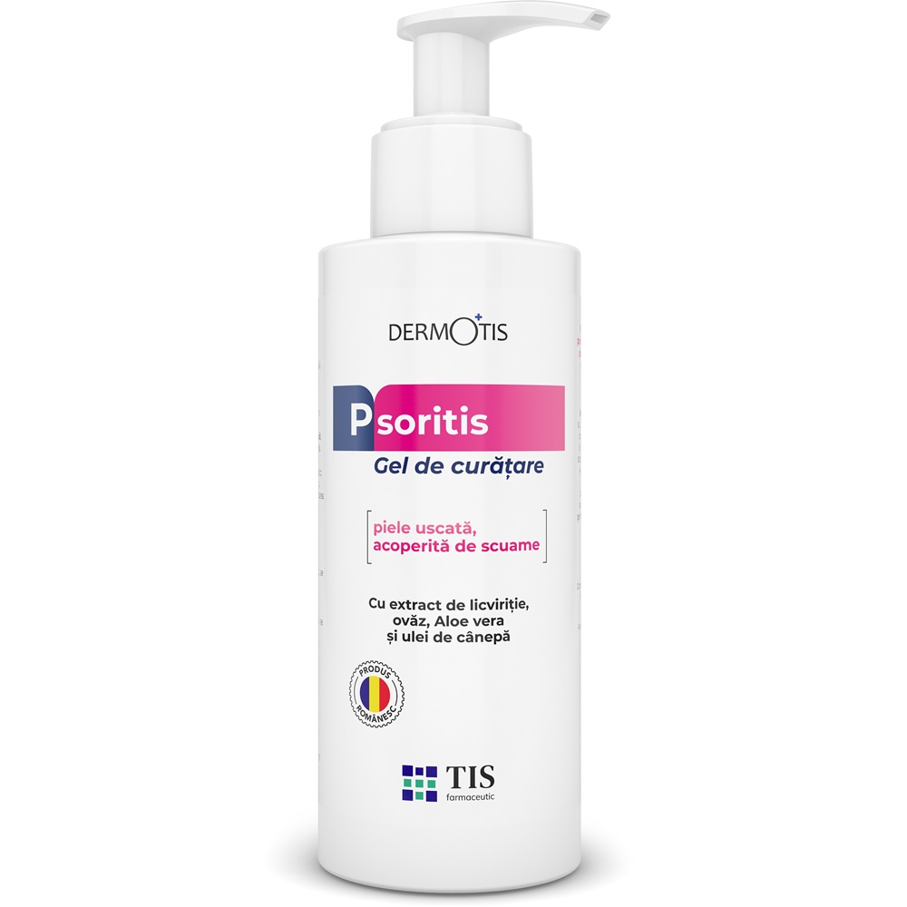Gel de curatare pentru fata si corp Psoritis, 300 ml, Tis Farmaceutic