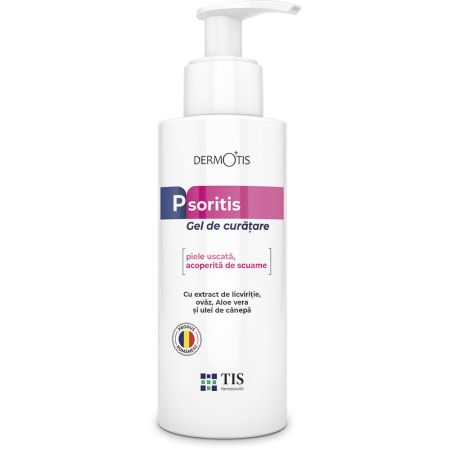 Gel de curatare pentru fata si corp Psoritis, 300 ml, Tis Farmaceutic