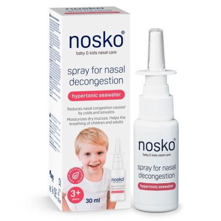 Spray pentru decongestionarea nazala, 30 ml, Nosko