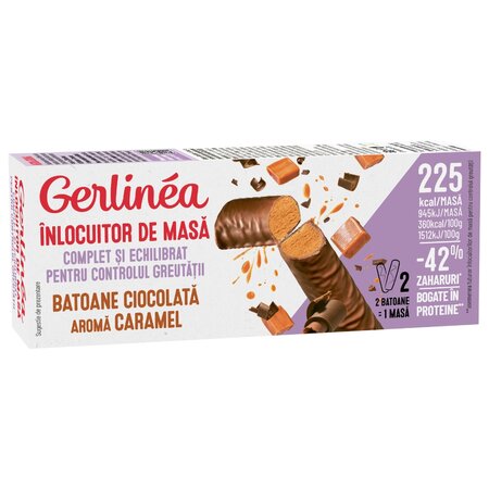 Batoane cu caramel, 62 g, Gerlinea 619675