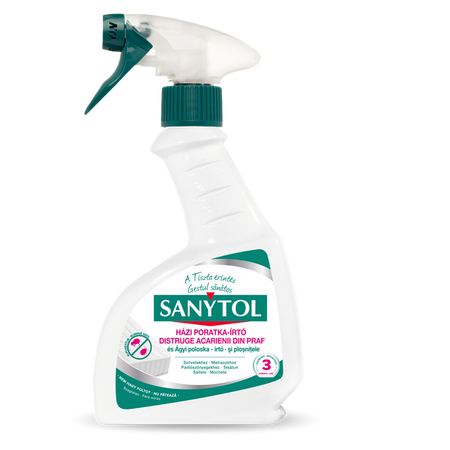 Solutie acarieni din praf, 300 ml, Sanytol