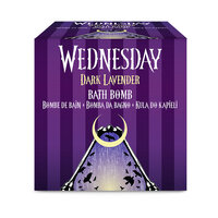Bila efervescenta pentru baie Dark Lavender Wednesday, 165 g, Edg