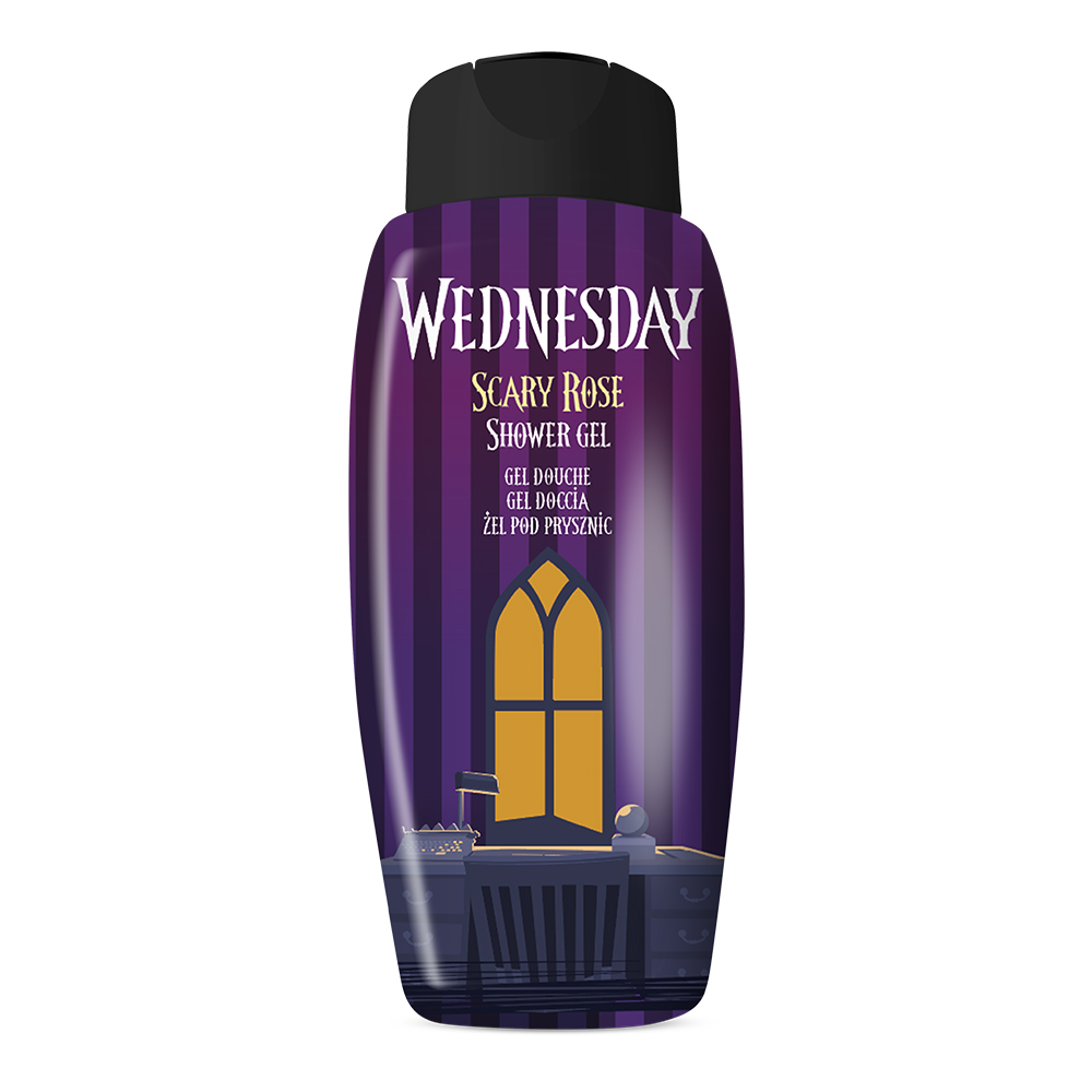 Gel de dus Scary Rose Wednesday, 300 ml, Edg