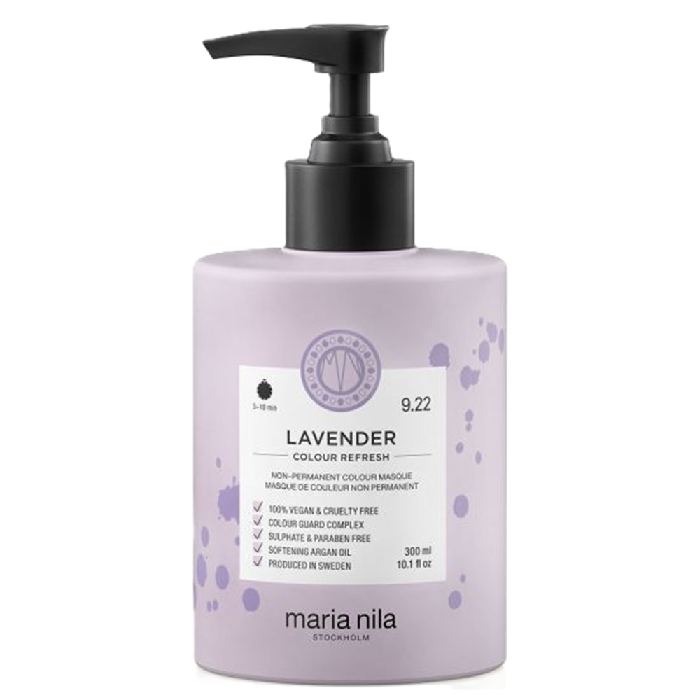 Masca de par nuantatoare Lavender Colour Refresh, 300 ml, Maria Nila