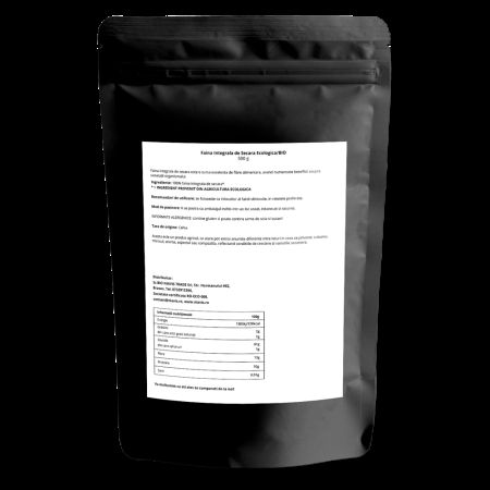 Faina integrala de secara ecologica, 500 g, Niavis 651658