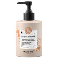 Masca de par nuantatoare Bright Copper Colour Refresh, 300 ml, Maria Nila