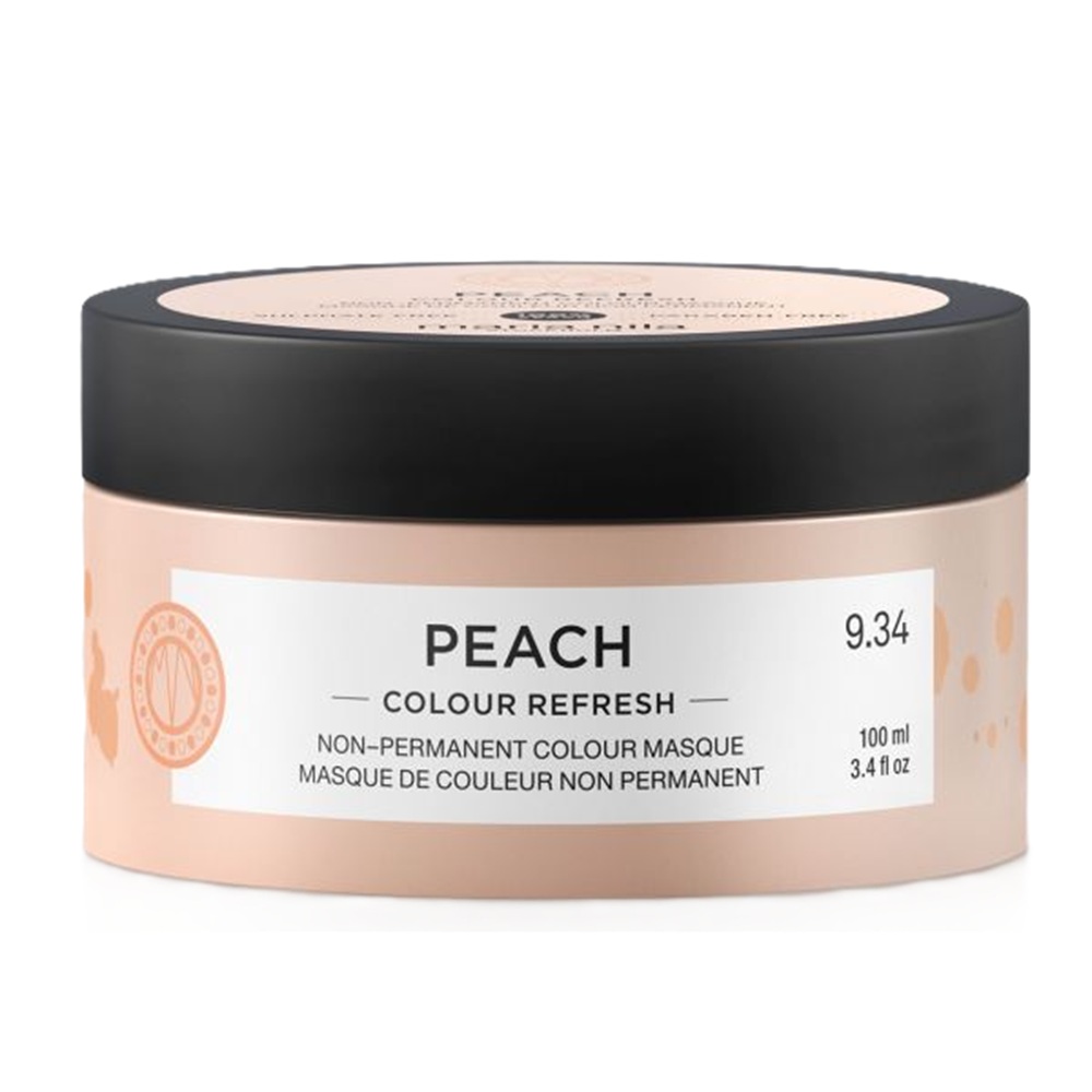 Masca de par nuantatoare Peach Colour Refresh, 100 ml, Maria Nila