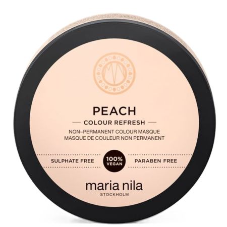 Masca de par nuantatoare Peach Colour Refresh, 100 ml, Maria Nila 651620