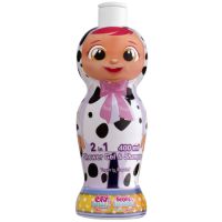 Gel de dus si sampon 2 in 1 figurina 1D Cry Babies, 400 ml, Air Val