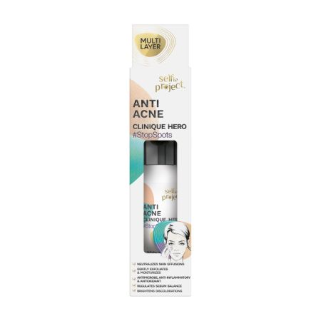 Tratament activ pentru imperfectiuni Anti Acne Clinique Hero, 30 ml, Selfie Project 651650