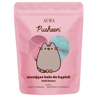 Bile efervescente pentru baie Pusheen, 6 bucati x 50 g, Aura
