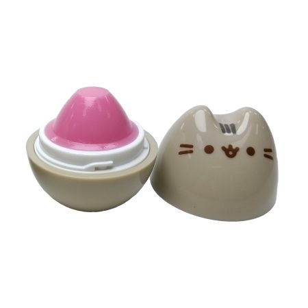 Balsam de buze cu aroma de zmeura Pusheen, 6 g, Aura 651695