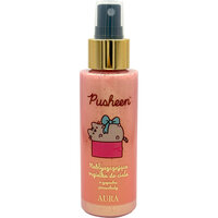 Spray cu sclipici pentru par si corp Pusheen Pink, 100 ml, Aura