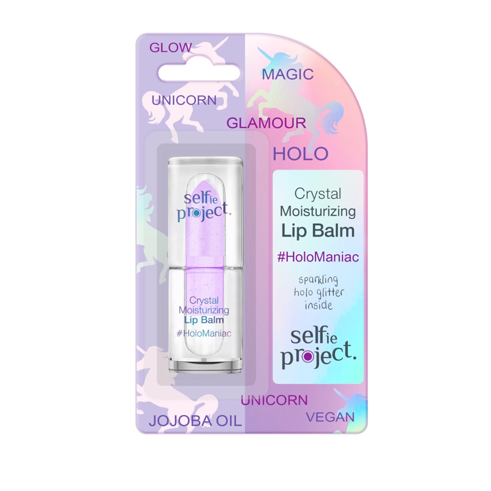Balsam de buze hidratant Unicorn, 3,5 ml, Selfie Project
