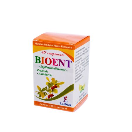 Bioent, 40 comprimate, Elidor 651722