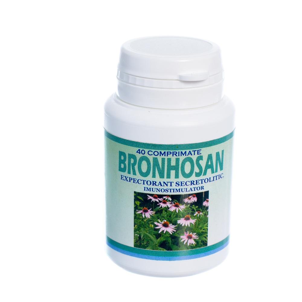 Bronhosan, 40 comprimate, Elidor