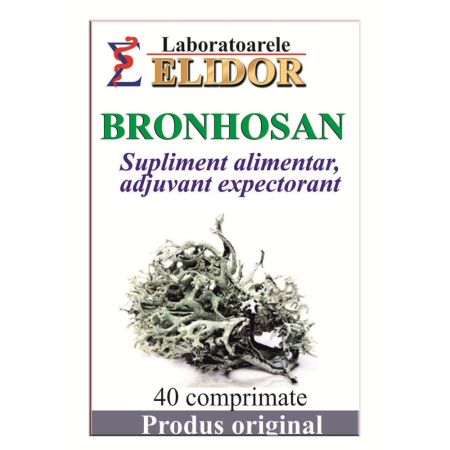 Bronhosan, 40 comprimate, Elidor