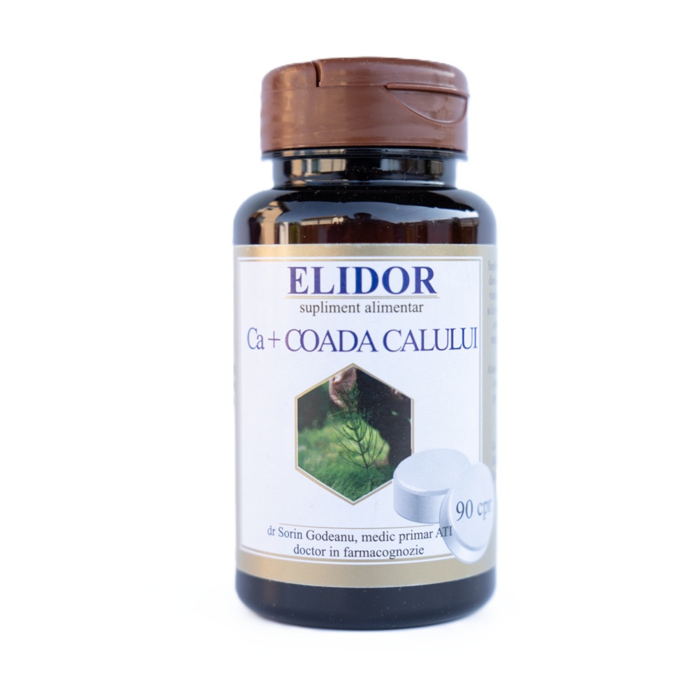 Ca+Coada calului, 90 comprimate, Elidor