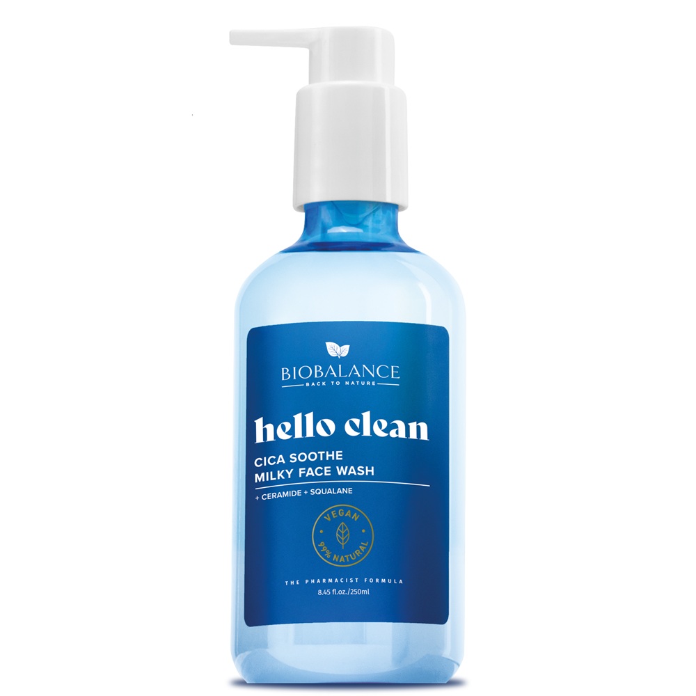 Gel de curatare cremos cu ceramide si squalane Cica Soothe Hello Clean, 250 ml, Bio Balance