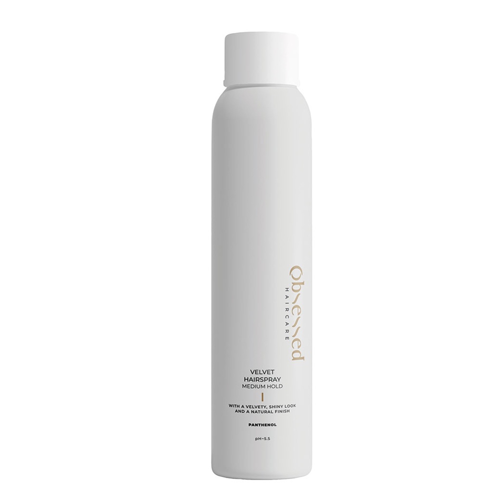 Fixativ velvet cu aerosoli si pantenol ph 5.5 Obsessed, 250 ml, IdHAIR