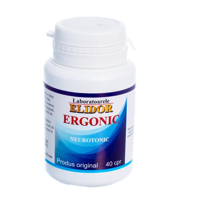 Ergonic, 40 comprimate, Elidor