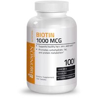 Biotina, 1000 mcg, 100 tablete, Bronson Laboratories