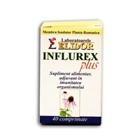 Influrex Plus, 40 comprimate, Elidor