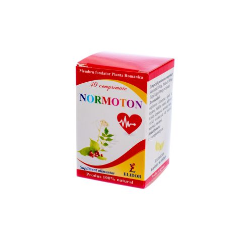 Normoton, 40 comprimate, Elidor 651980