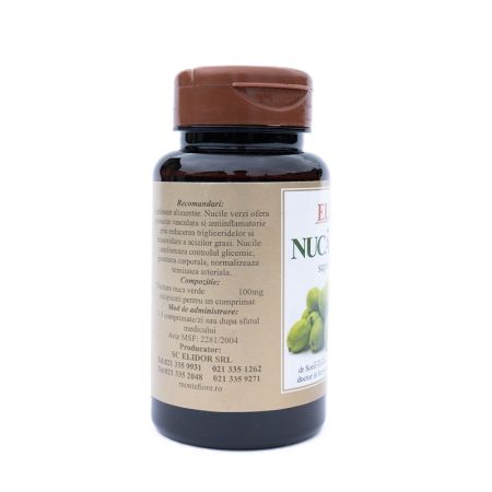 Nuca Verde, 90 comprimate, Elidor 652004