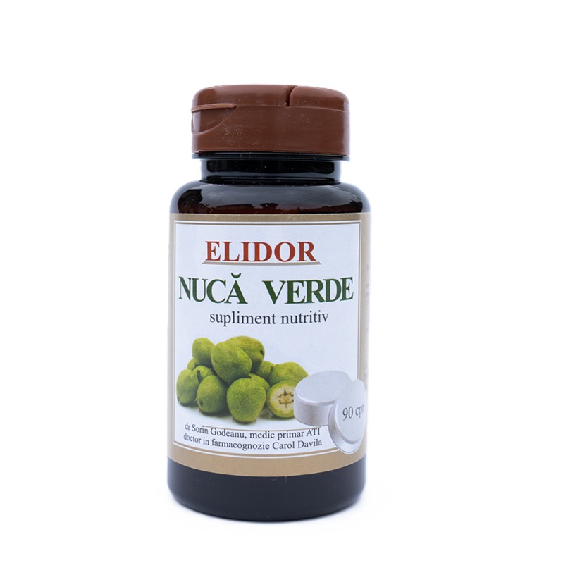 Nuca Verde, 90 comprimate, Elidor