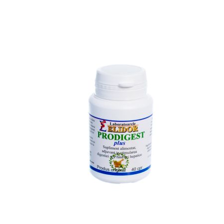 Prodigest Plus, 40 comprimate, Elidor 6424932001760 652010